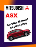 ASX Mitsubishi ASX 2020-2022 Full Manual Set – Repair & Maintenance Manual