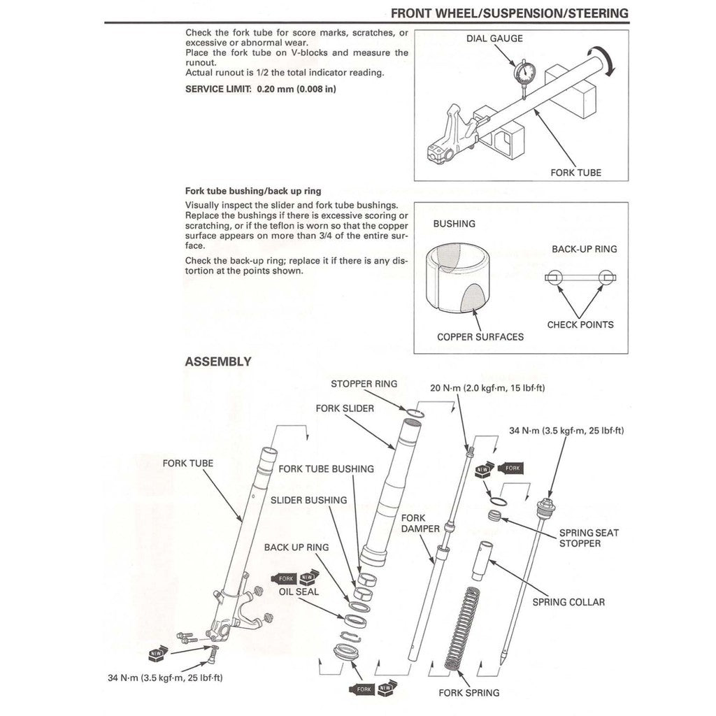 CBR1000RR Honda CBR 1000 RR FIREBLADE 2008-2015 Full Manual Set – Service Repair Manual and Spare Parts Catalog and User Handbook - page 9