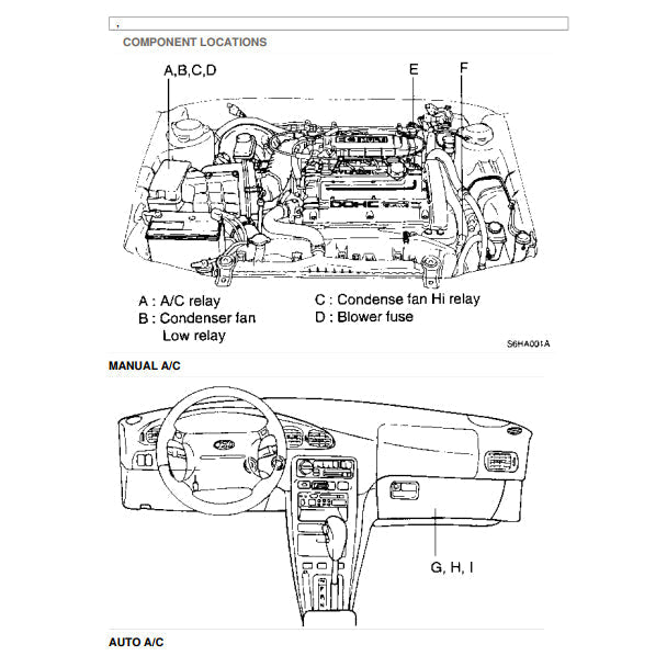 Hyundai SONATA Y3 1993-1998 Full Manual Set – Repair & Maintenance Manual - page 7