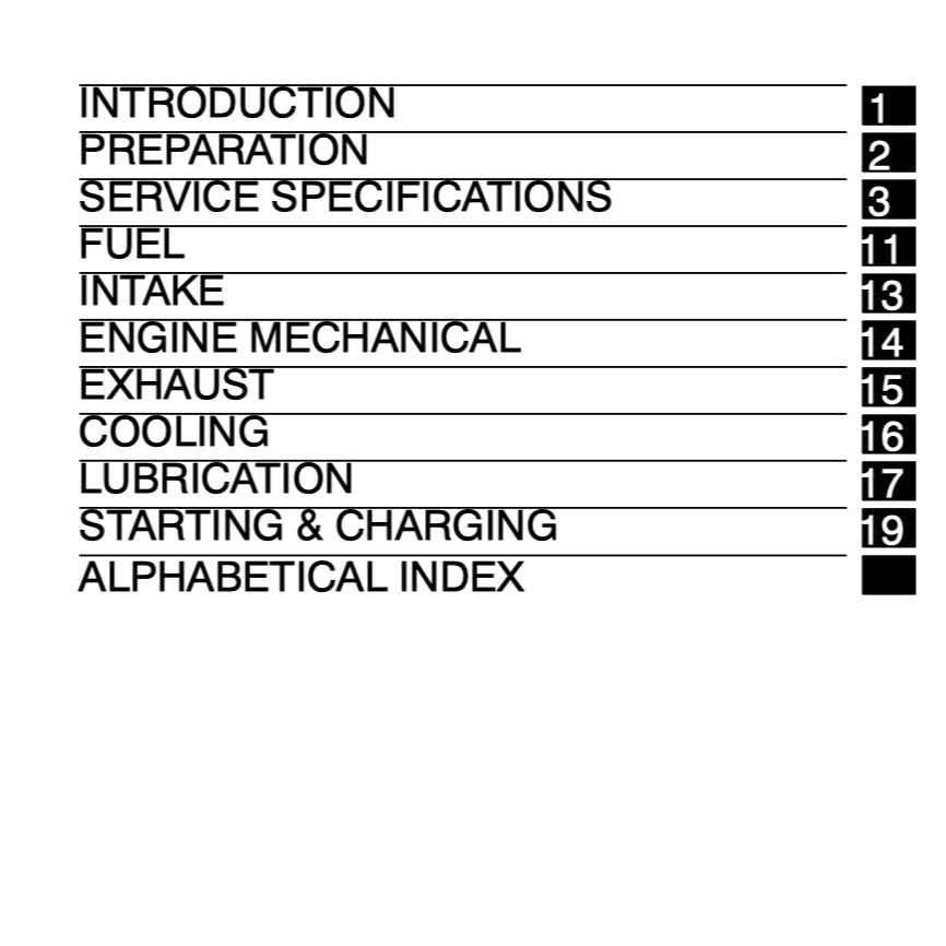 HINO Engine SC05C B/TA/TB Workshop Service Repair Manual - page 2