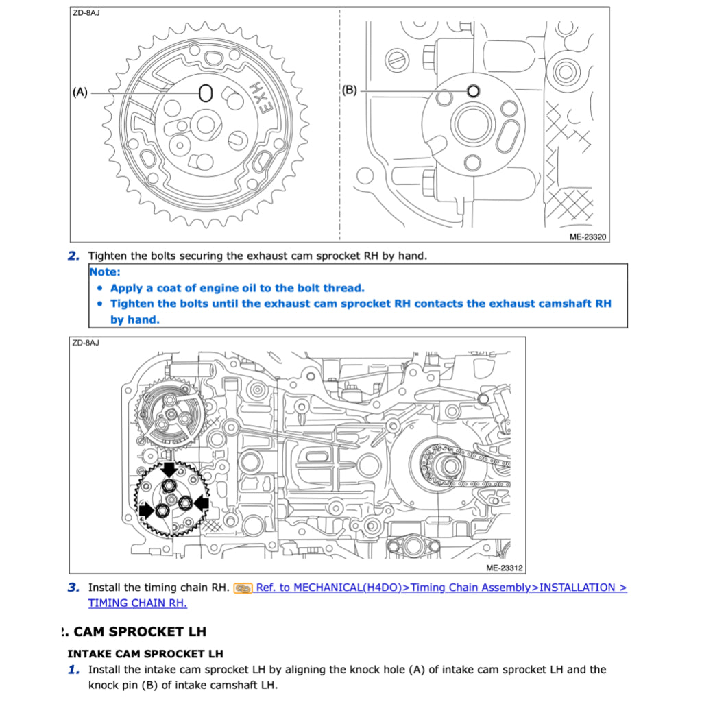 Subaru BRZ ZD8 2021+ Full Manual Set – Repair & Maintenance Manual and Spare Parts Catalog - page 3