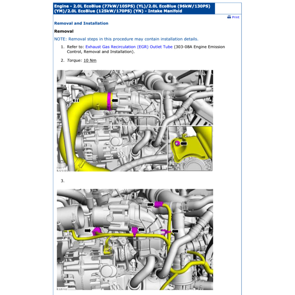 Ford TRANSIT CUSTOM 2012-2022 Full Manual Set – Repair & Maintenance Manual - page 5