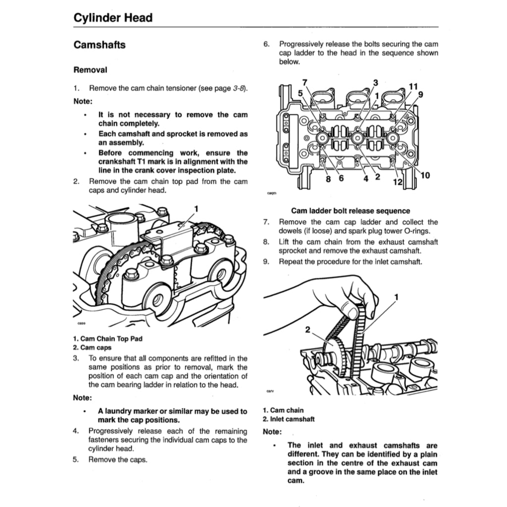 Triumph SPRINT ST 2005-2010 Full Manual Set – Repair & Maintenance Manual and User Handbook - page 6