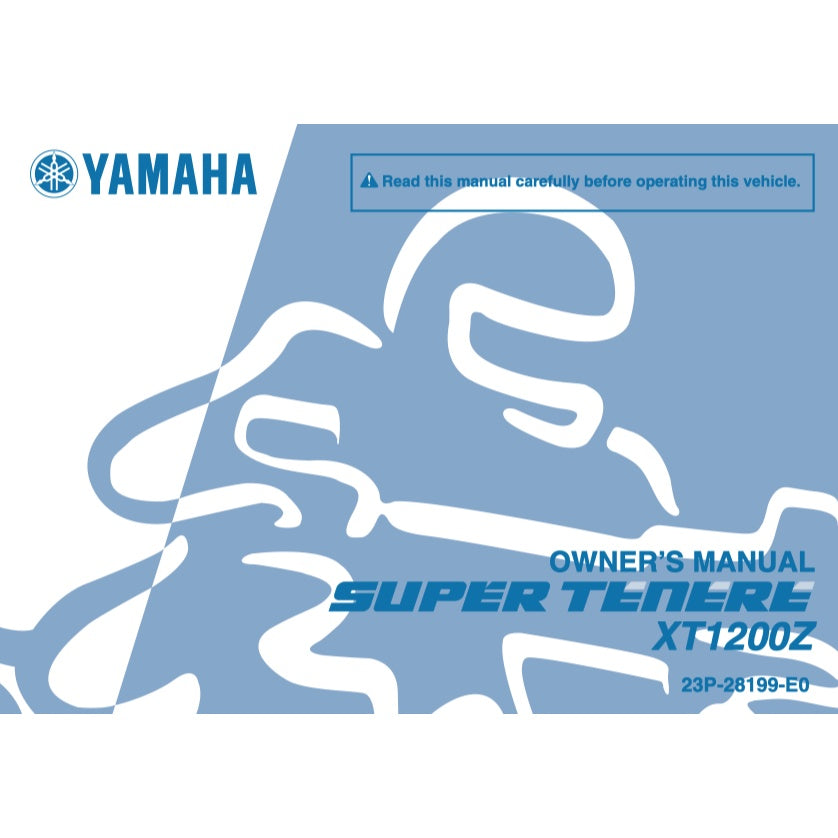 Yamaha XT1200Z SUPER TENERE 2010-2011 Full Manual Set – Repair & Maintenance Manual and Spare Parts Catalog and User Handbook - page 9